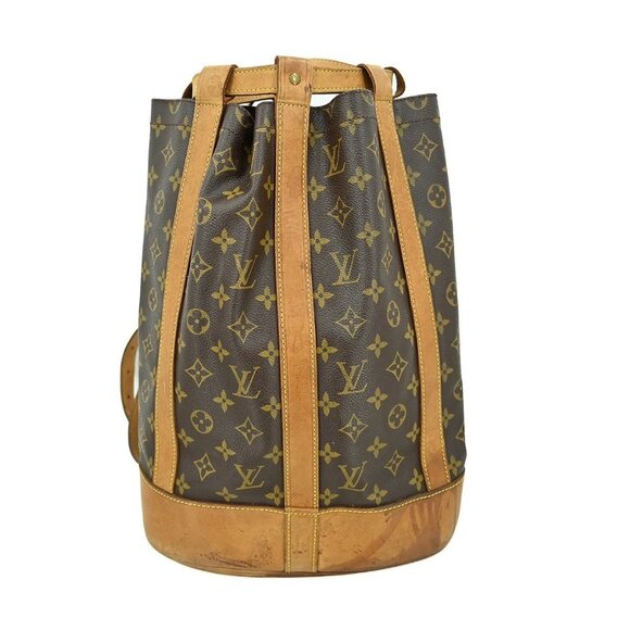 Louis Vuitton Handbags - LOUIS VUITTON RANDONNEE PM BUCKET SHOULDER BAG M42243 AR0041 YQ03937 BN01